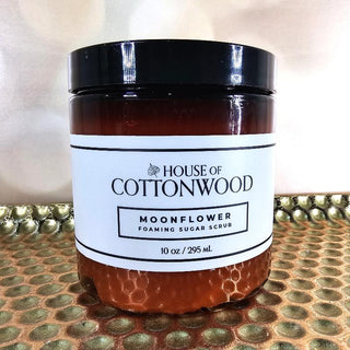 House of Cottonwood Foaming Sugar Scrub - Moonflower