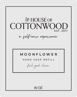 House of Cottonwood Foaming Hand Soap Refill - Moonflower