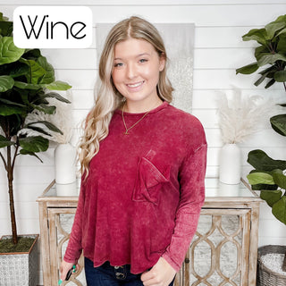 Better Now Zenana Rayon Long Sleeve Top - 11 colors!