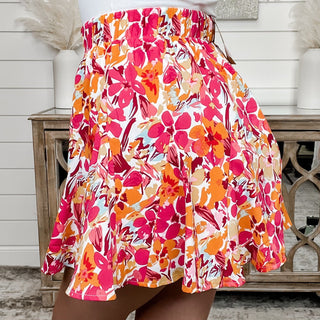 Kori No Hiding High Rise Orange Shorts