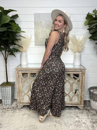 Live it Floral Jumpsuit