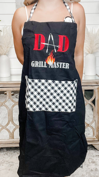 Dad on The Grill Apron