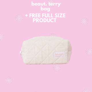PRE-ORDER BEAUT  terry bag