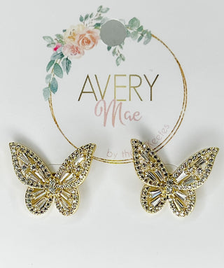 Butterfly Sparkle Earrings