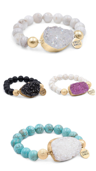 Over the Stone Bracelet - 4 options!