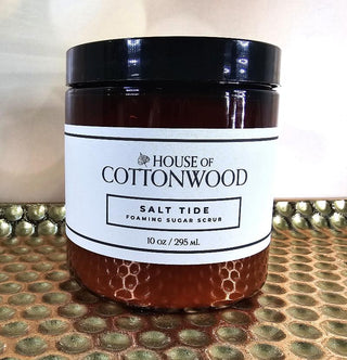 House of Cottonwood Foaming Sugar Scrub - Salt Tide