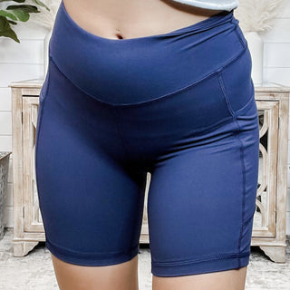 Run Away Mid Rise Biker Shorts - 8 colors!