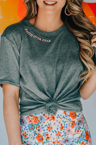 PRE-ORDERSB Faith Over Fear Solid Tee