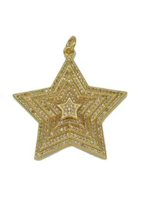PRE-ORDER LPJ2 Large 5-point Star Charm