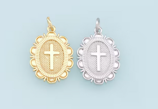 PRE-ORDER LPJ2 Framed Cross Charm
