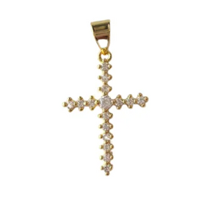 PRE-ORDER LPJ Dainty CZ Cross Charm