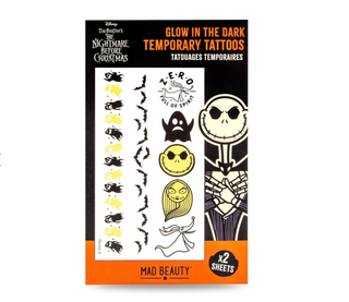 Nightmare Before Christmas Temporary Tattoos - 2 piece set!