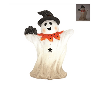 Adorable Spooky Ghost Resin Decor