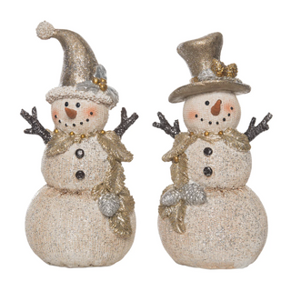 Feeling Boujee Resin Snowman Shelf Sitter - 2 options!