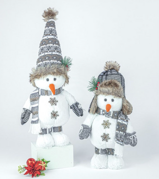 Snowy Greatness Plush Snowman Decor - 2 options!