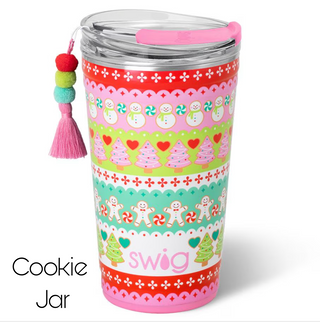 Swig Christmas Partying 24 oz Tumbler - 5 options!