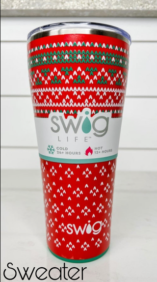 Swig Hydrated Holidays 32 oz Tumbler - 15 options!