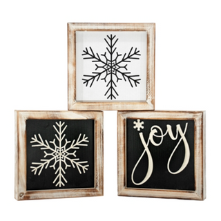 Joy to the World Wooden Decor - 3 options!