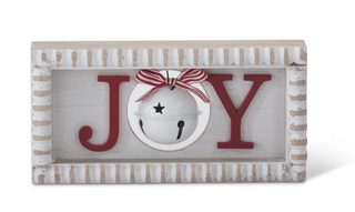 Jingle Bell Joy Wood Sign