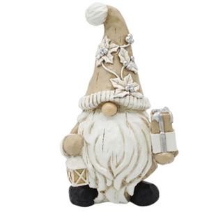 Poinsettia Gnome Shelf Sitter