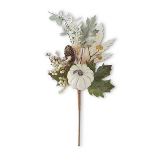 White Pumpkin Harvest Bouquet