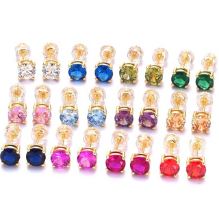 Personal Pretties Birthstone Stud Earrings - 2 options!