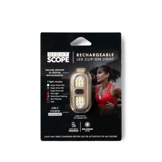 Safety First Clip on LED Light- 4 colors!