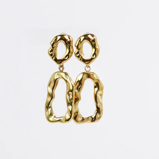 PRE-ORDERTRJ Italian Muse Gold Drop Earrings