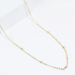 PRE-ORDERTRJ Goldie Crystal Necklace
