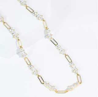 PRE-ORDERTRJ Serene Spark Gold Necklace