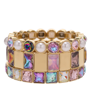 PRE-ORDERTRJ All the Sparkles Stack Bracelet Set