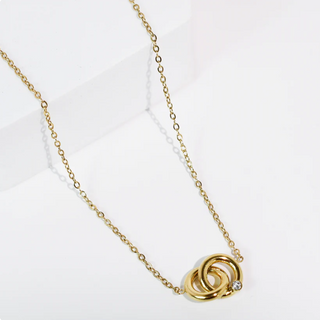 PRE-ORDERTRJ Eternal Link Gold Necklace