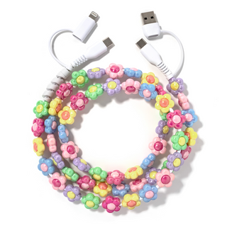 PRE-ORDERERI Beaded Phone Chargers - 2 options!