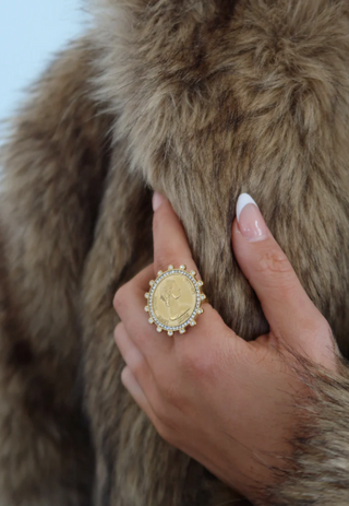 PRE-ORDERCHA Bling Coin Adjustable Ring