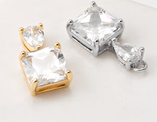 PRE-ORDER LPJ Square Teardrop Charm