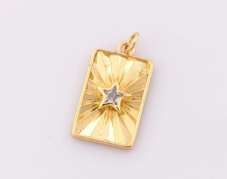 PRE-ORDER LPJ Gold CZ Star Charm