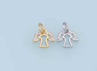 PRE-ORDER LPJ Mini CZ Angel Charm
