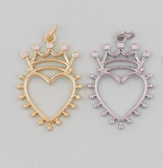 PRE-ORDER LPJ Crown Heart Charm