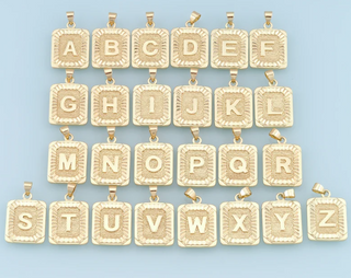 PRE-ORDER LPJ Initial Letter Charm