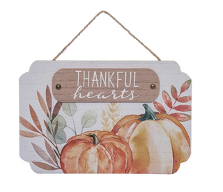 Thankful Watercolor Hanging Decor - 3 options!