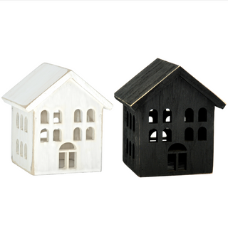 Part of the Village Wooden House Shelf Sitter - 2 colors!