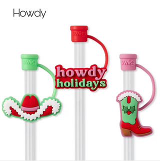 Swig Sipping Holiday Spirits Straw With Protective Cap - 4 options!