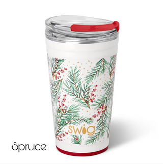 Swig Christmas Partying 24 oz Tumbler - 5 options!