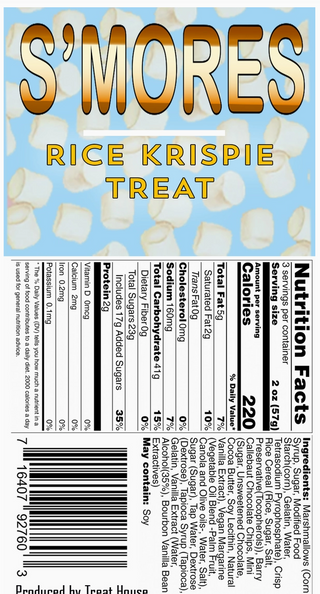 Jumbo Rice Krispie Treats - 10 options! *FINAL SALE*