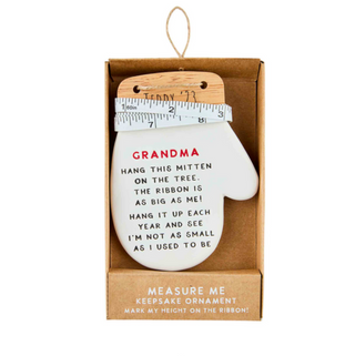 Measure Me! Ceramic Keepsake Ornament - 3 options!