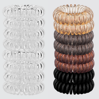 Hold in Place Coil Hair Ties - 2 colors!