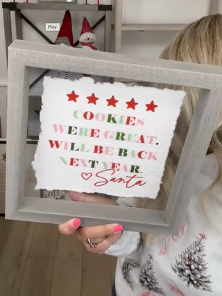 Tis the Season Wood Frame Sign - 3 options!