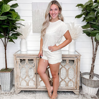 It's Always Good High-Rise Cream Shorts cream/large It's Always Good High-Rise Cream Shorts cream/large