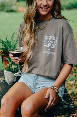 PRE-ORDERSB Good Vibes & Espresso Martinis Tee