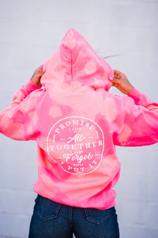 PRE-ORDERSB Have It All Together Pink Zip Hoodie